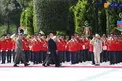 استقبال از روحانی در کاخ زاگولبا انجام شد؛+عکس