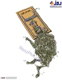 عکس/ سربازان آمریکایی در تله