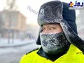 عکسی جالب از پلیس ترافیک چین در هوای سرد