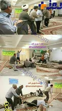 مسابقات طناب كشي در نمازخانه اي در قم +عکس