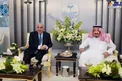 عکس/ دیدار نخست‌وزیر عراق با شاه سعودی