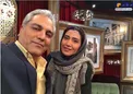 عکس/ سلفی مهران مدیری با دختر بازیگر پیشکسوت