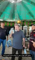 مهران رجبی در پیاده روی اربعین+عکس