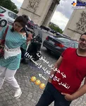 متلک گویی عجیب بازیگر ایرانی به زن خارجی بی حجاب! +عکس