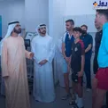 عکس/ استقبال نخست وزیر امارات از رونالدو