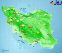 آسمان تهران همچنان بارانی است+ نقشه آب و هوا