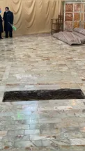 مزار آماده شده برای آیت الله فاطمی نیا در حرم حضرت معصومه(س) /عکس