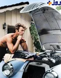 عکس/ کلینت ایستوود و جگوارش در 1960