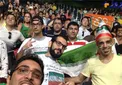 حضور تماشاگران ایرانی با لباس مدافعان حرم در ریو+عکس