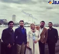 حضور كارگردان و بازيگران فيلم سينمايى 