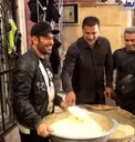 عكس/نذري مشترك محمدرضا گلزار و علي دايي