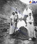 کوهنوردی زنان قاجار همراه+عکس