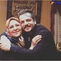کار زیبای آقای بازیگر با مادرش + عکس