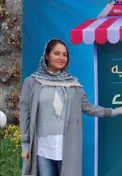 لباس خارج از عرف مهناز افشار در يك نمايشگاه +عكس