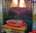 سنگی که سر مبارک امام حسین (ع) روی آن قرار گرفت + عکس