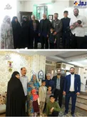دیدار سردار سلیمانی با خانواده شهدای مدافع حرم+عکس