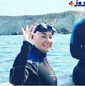 خانم بازیگر غواص می شود؟!+ عکس