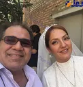 عکس جدید بازیگر زن معروف در لباس عروسی !