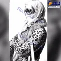 فهیمه سریال پایتخت با پالتوی پلنگی و عینک دودی/عکس
