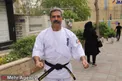 عکس/ دواطلب کانديدای رياست جمهوری با لباس رزمی!