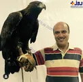 عقاب وحشتناک؛حیوان خانگی ترسناک باز‌یگر معروف! +عکس