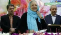 عکس/خانم بازیگر پیشکسوت در جشن تولد هنرمندان متولد شهريور