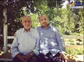 محمدباقر قالیباف در کنار پدرش+عکس