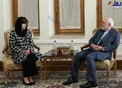 تیپ سفیر استرالیا در دیدار با محمد جواد ظریف+عکس