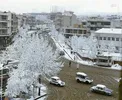 بارش برف در تهران سال ۱۳۵۰ /عکس