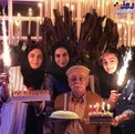 عکس/ تولد چنگیز وثوقی در کنار همسر و دخترانش