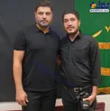 سام درخشانی در هیئت عزاداری +عکس