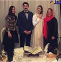 عکسی دیده نشده از مراسم عقد دو بازیگر مشهور تلویزیون