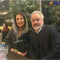عکس دیده نشده از آقای بازیگر و همسرش در یک رستوران شیک