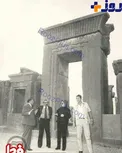 رونالد ریگان در تخت جمشید+ عکس