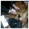 پیدا شدن اسلحه نیروهای امنیتی هواپیما و تعدادی کارت ملی/عکس