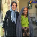 فاطمه معتمدآریا در پشت صحنه 