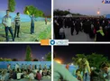 عکس/ افطاری خیابانی ۶ هزار نفری در مشهد