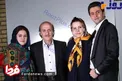 تصویری از مجری جنجالی در کنار خانواده اش