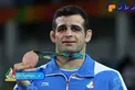 عکس یادگاری قاسم رضایی با مدال برنز المپیک ریو