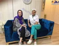 حدیث فولادوند با شلوار فوق العاده کوتاه در کنار دکترش + عکس