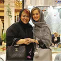 نفیسه روشن و رابعه اسکویی در تالاری تشریفاتی+عکس