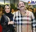 تیپ رسمی مهران غفوریان و همسرش+عکس