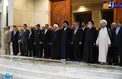 حضور رئیس جمهور روحانی و اعضای هیات دولت در حرم امام خمینی +عکس