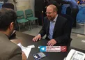 عکس/ لحظه ی ثبت نام قاليباف در انتخابات
