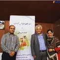 عکس/ آقای بازیگر درکنار پسر وعروسش
