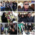 تصاویری از حضور هنرمندان در سالگرد درگذشت علی معلم