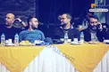 نیما شعبان‌نژاد در کنار رامبد جوان در یک مراسم/عکس