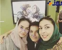 سلفی جالب خانم بازیگر!