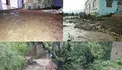بارش شدید و رگباری در آزادشهر و ریزش کوه