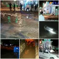 سیلاب ناگهانی ۳ خودرو را برد + عکس
